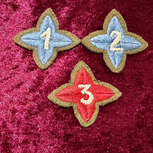 WW2 Formation Patch Group 